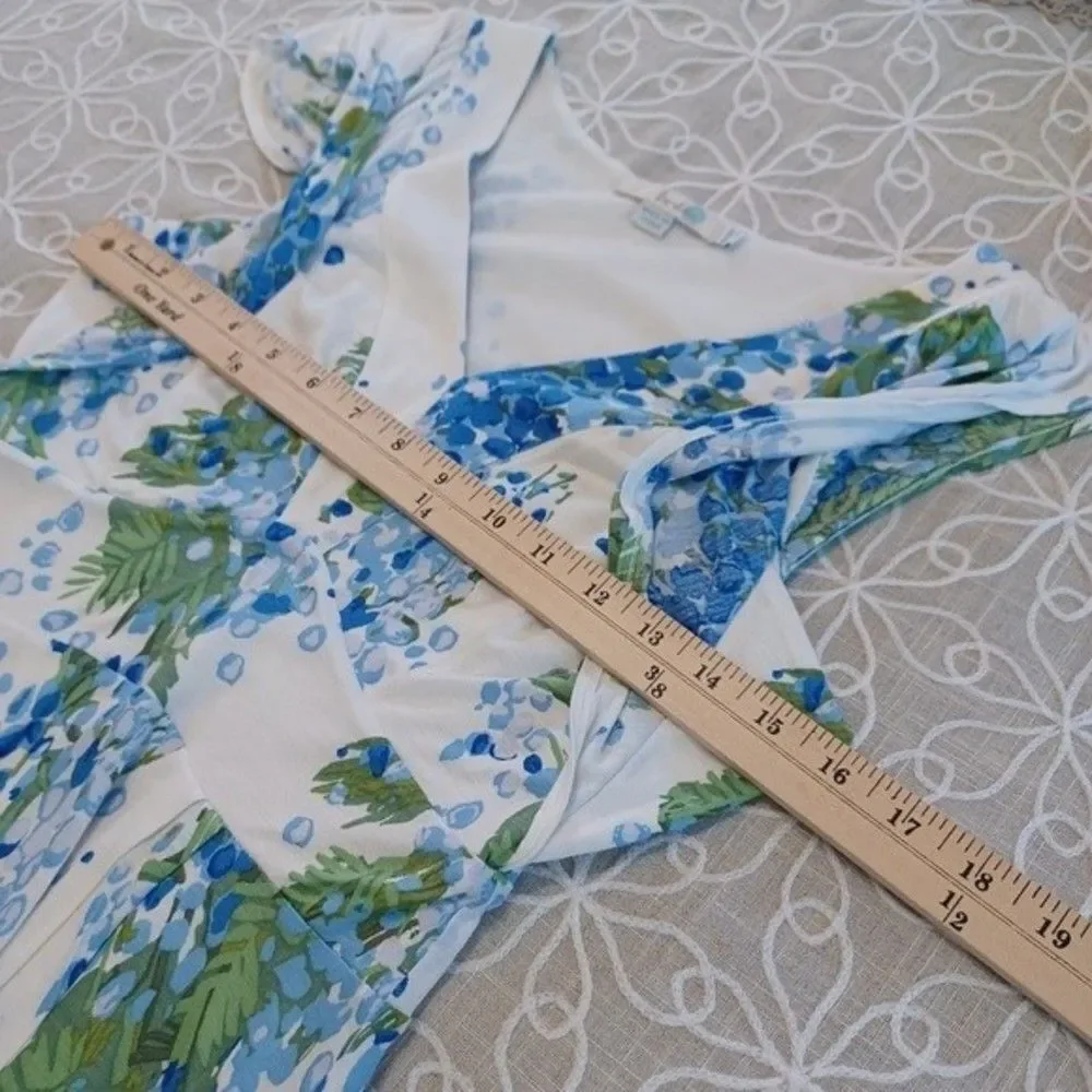 Boden Floral Print Flutter Sleeve Dress - Picture 13 of 15